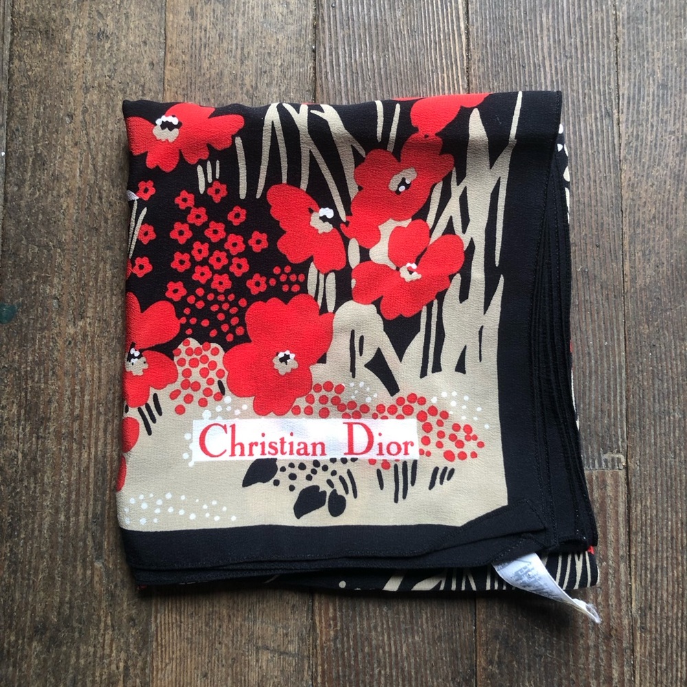 Authentic Christian Dior scarf